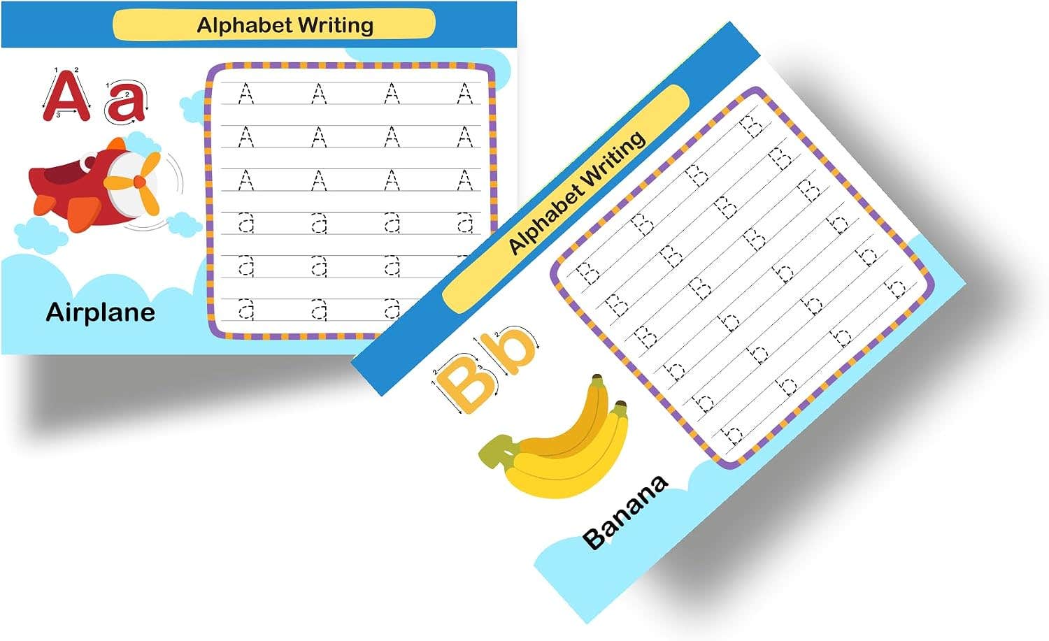 Let's Learn the Black Horse Alphabet Flash Cards Multi-Element - 26 Cards for Basic Skills Development and Excellence Nw 103 Preschool