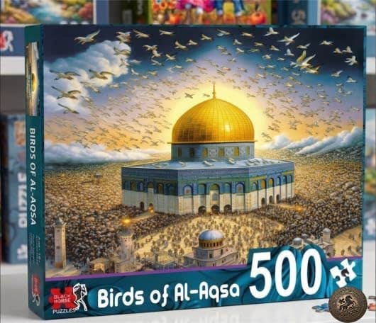 Black Horse Puzzle Dz204 Jerusalem 500 Pieces