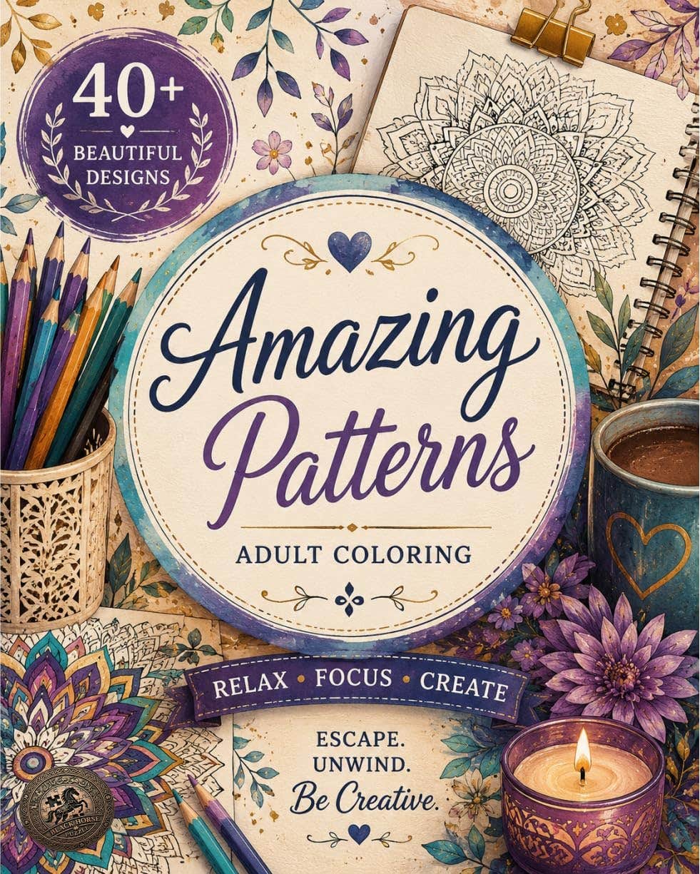 Generic 40 Sheets A5 Mandala Coloring Sheets for Adults - Stress Relief Art Therapy - Multi Shapes - New