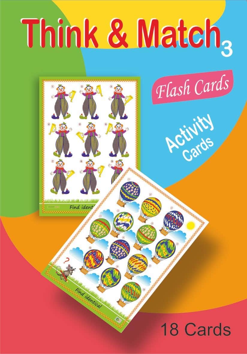 Blackhorse Multi-Use Educational Activity Cards Ojd Matching Game Development Skills Visual Perception Focus Attention Nw 162