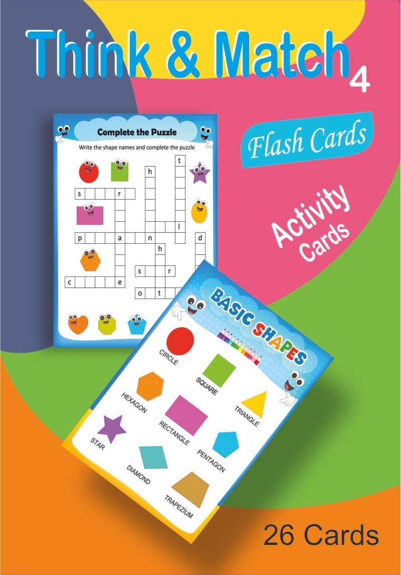 BLACKHORSE Educational Activity Cards Multi-Use Colorful Activity Cards Development Skills Visual Perception Focus Attention Nw 169