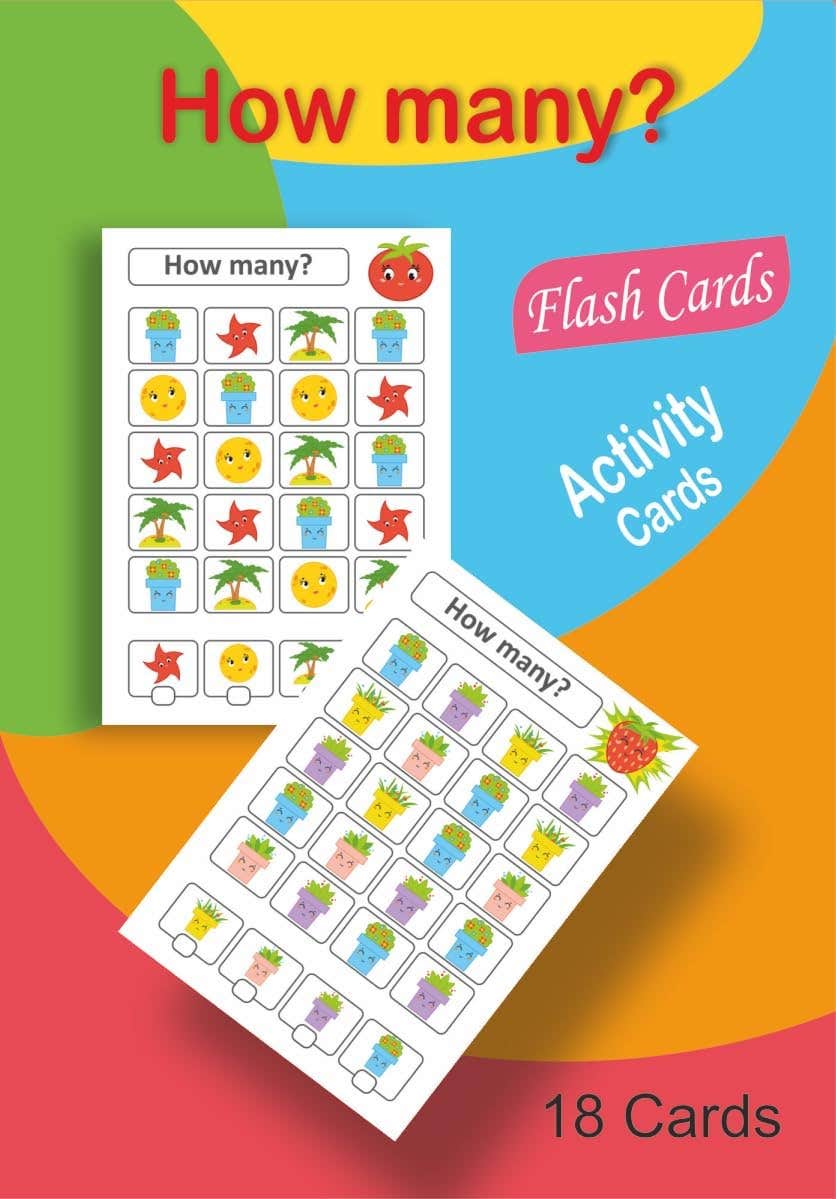 BLACKHORSE Educational Activity Cards Multi Use Number Cards Skills Development Visual Perception Focus Attention Nw 167