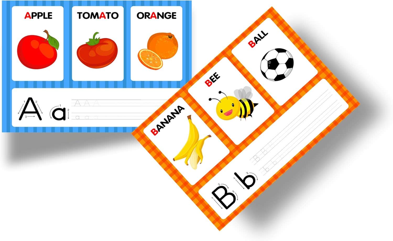 Let's Learn the Black Horse Alphabet Flash Cards Multi-Element - 26 Cards for Basic Skills and Excellence Nw 104