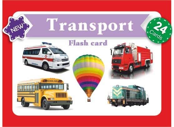 Flash Cards Educational Card " Communication " English language through 24 of the picture cards Nw 198