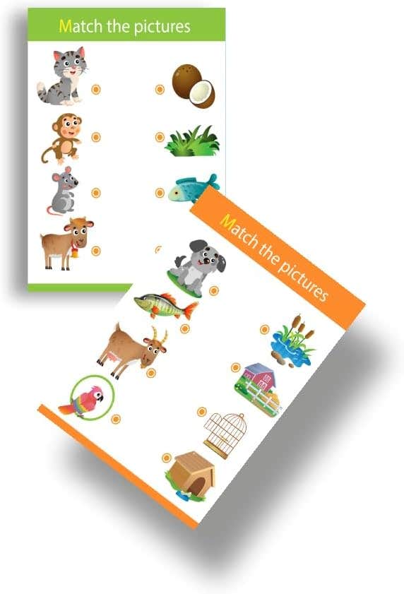 Blackhorse Educational Activity Cards Multi-Use Relationship Cards Development Skills Visual Perception Focus Attention Nw 176