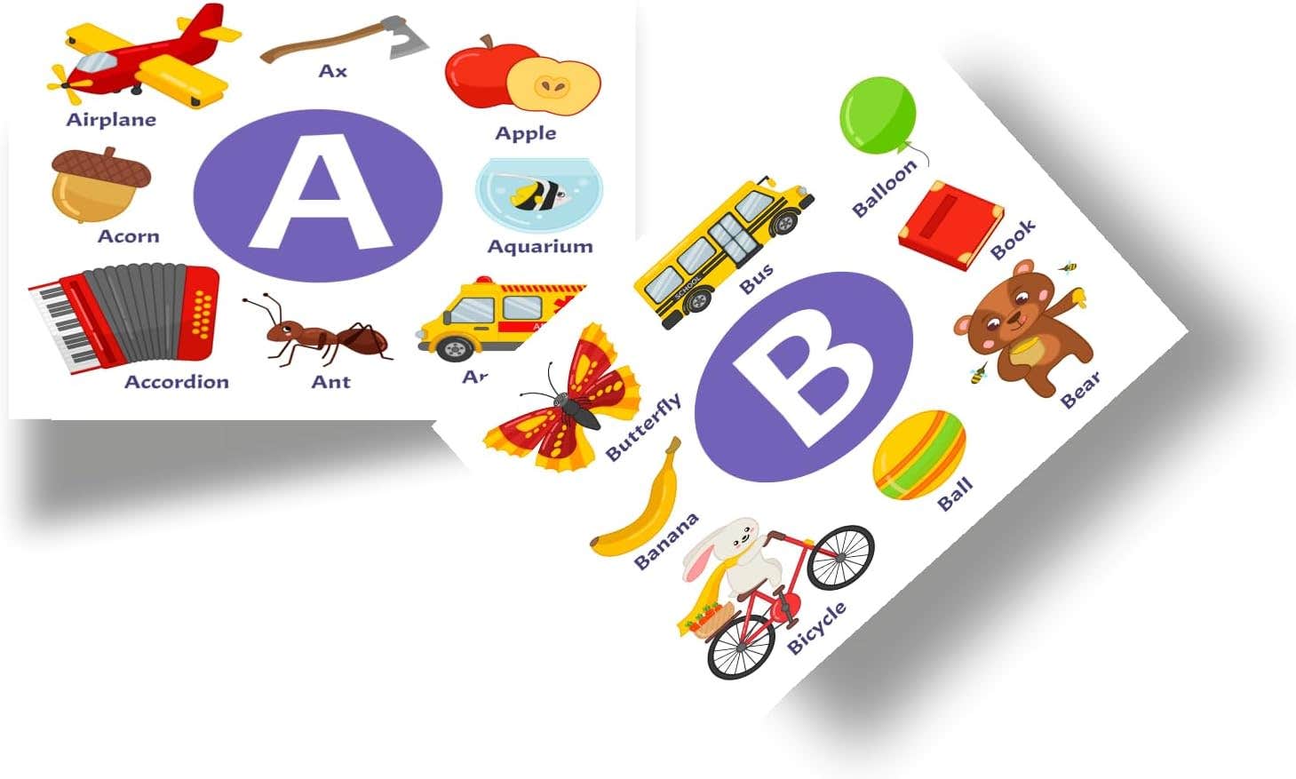 Let's Learn the Black Horse Alphabet Flash Cards Multi-Element - 26 Cards for Basic Skills and Excellence Nw 107