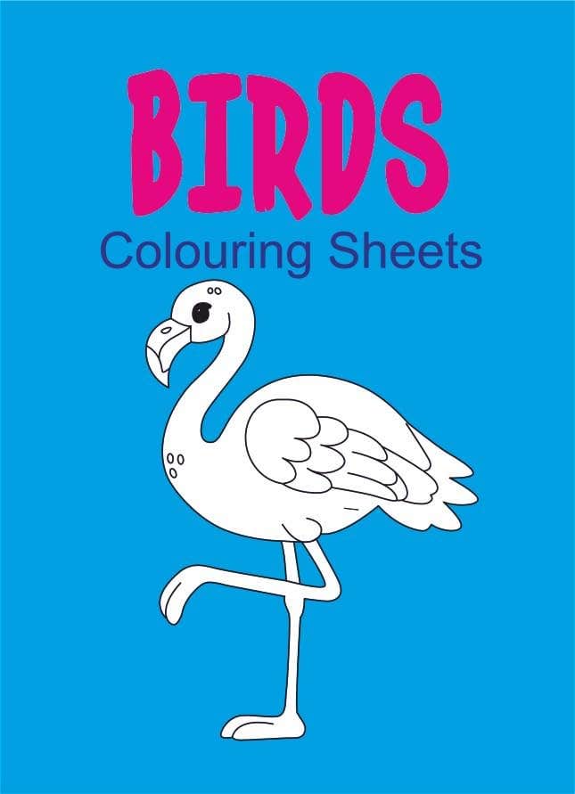 Premium Bird Painting Coloring Charts | 20 Designs | A4 Size | Stress Relief and Artistic Development | Ideal for Kids and Adults