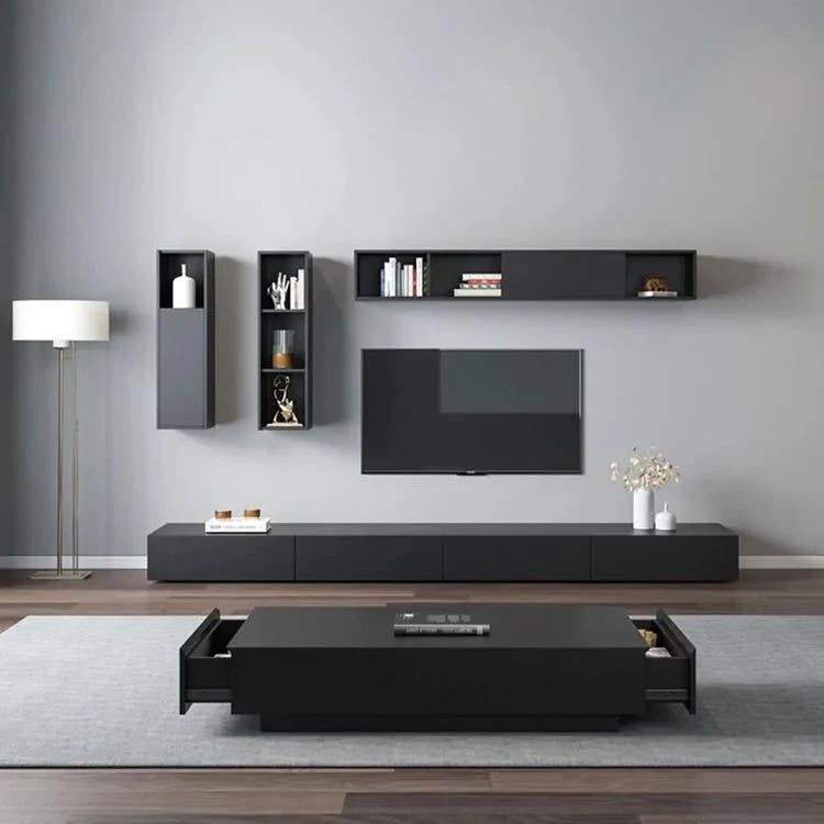 Modern Black Living Room Set | 3-Year Warranty | SET11
