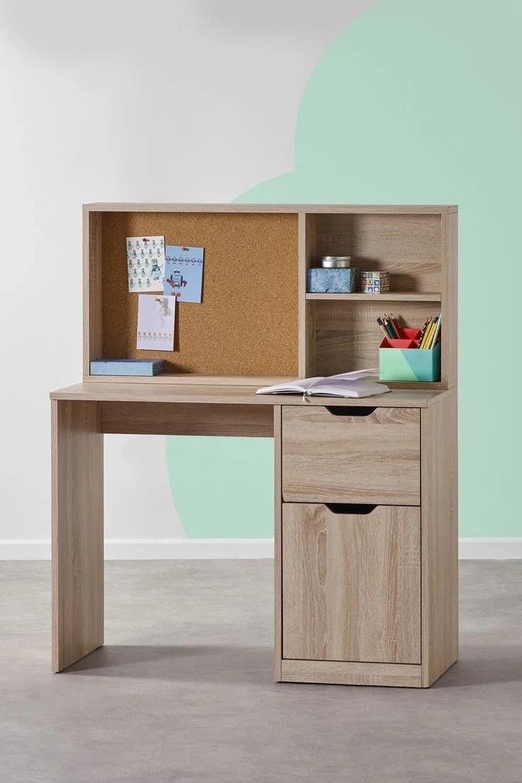 Modern Beige Desk | 100x50x120 | MDF | Warranty 3 years