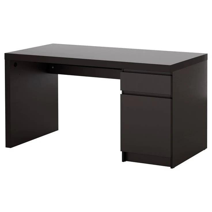 Modern Black Desk | 120x40x75 | Warranty 3 Years