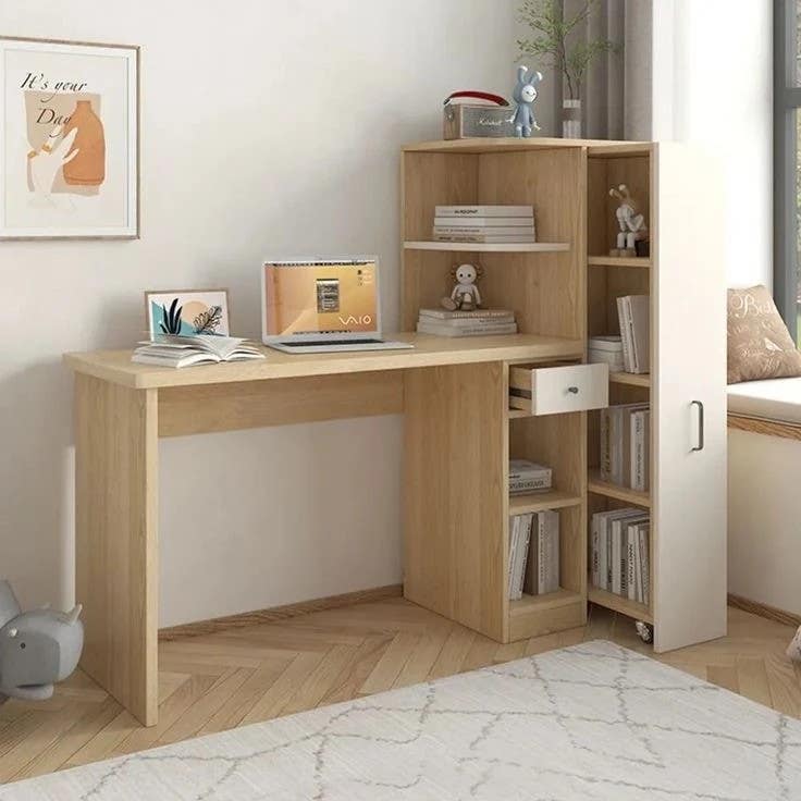 Desk | Grey & Beige | 120 x 50 x 140 | DE42
