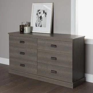Modern Grey Drawer Unit | Spacious 120x40x80 | MDF | Bedroom Storage