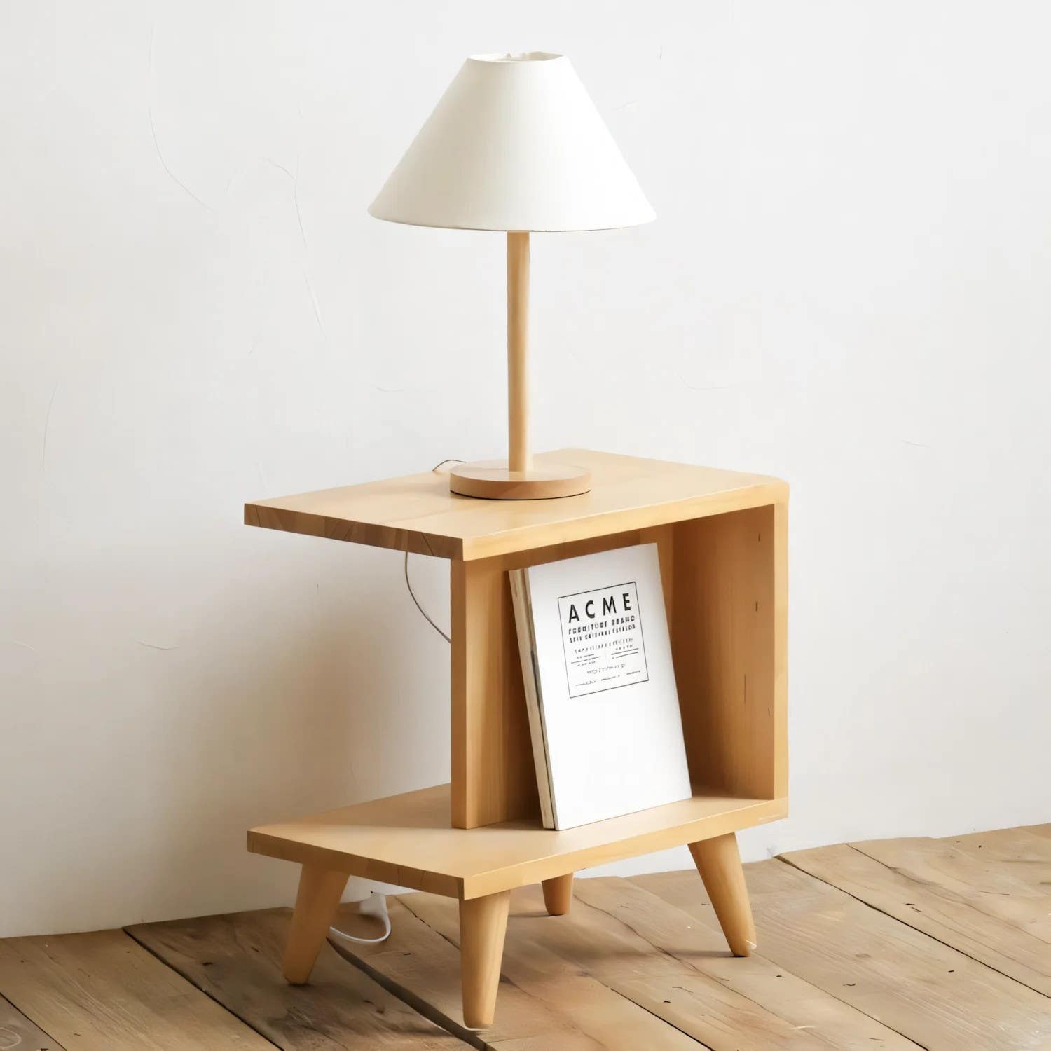 Modern Wooden Living Room Table Unit | 40x40x50 | Warranty | TA27
