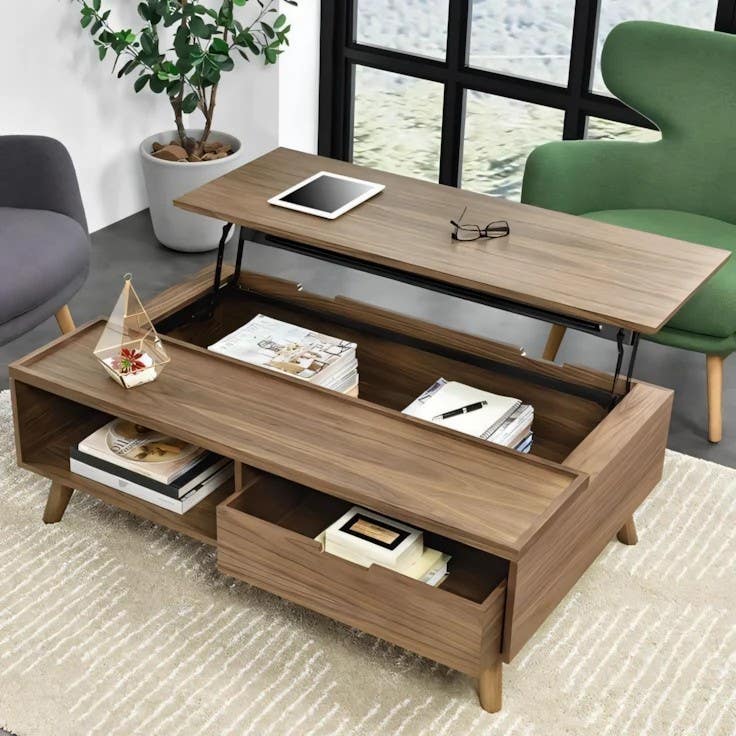 Rectangular Brown Table Unit | 100x70x40 | Warranty 3 Years