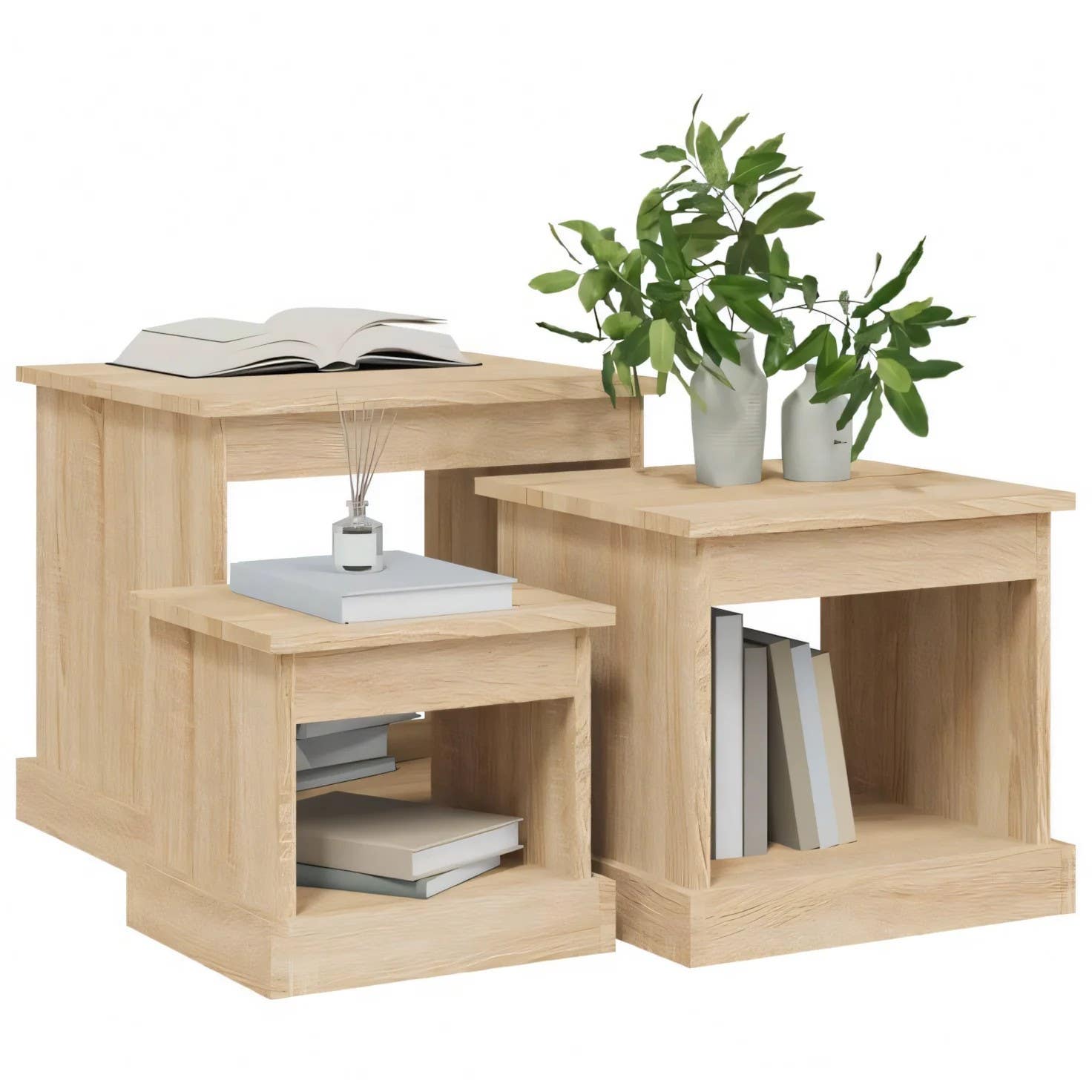 Modern Wooden Table Unit | Rectangular | Living Room Furniture