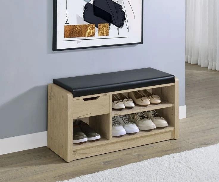 Beige & Black Shoe Closet Organizer | 80 x 40 x 40 | My Store