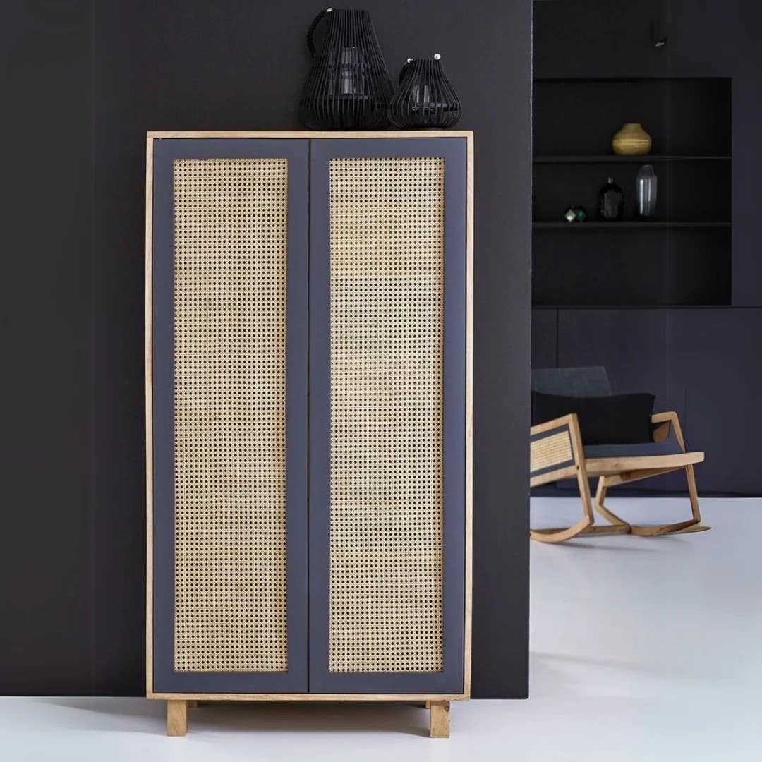 Modern White Shoe Closet | 80 x 35 x 100 | MDF Construction