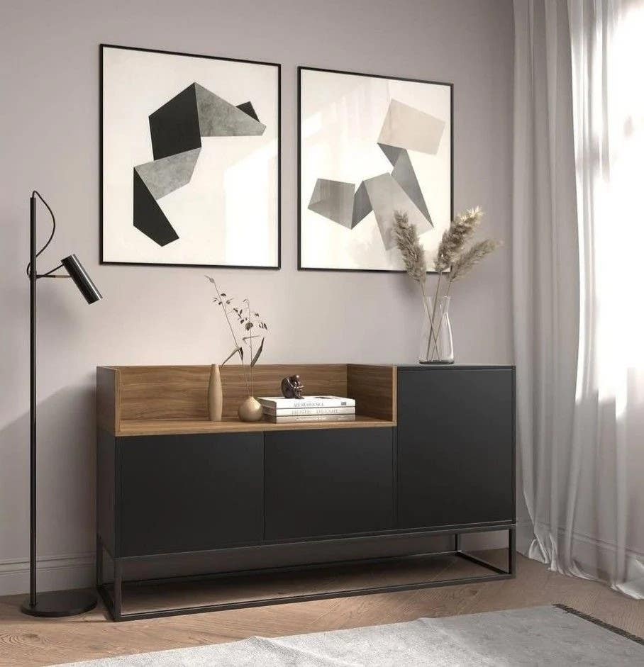 Buffet | Black & Beige | 150 x 40 x 110 | SB31