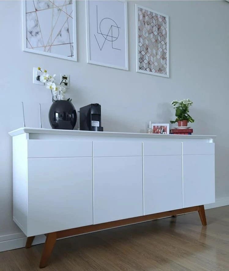 Buffet | White & Brown | 160 x 40 x 90 | SB54