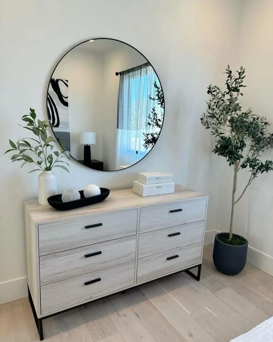 Makeup Vanity | Beige & Black | 120 x 40 x 80 | GI25