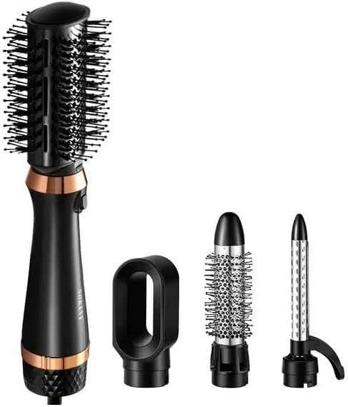 Sokany 4-in-1 1400W Hot Air Brush with Nano Ceramic Coating