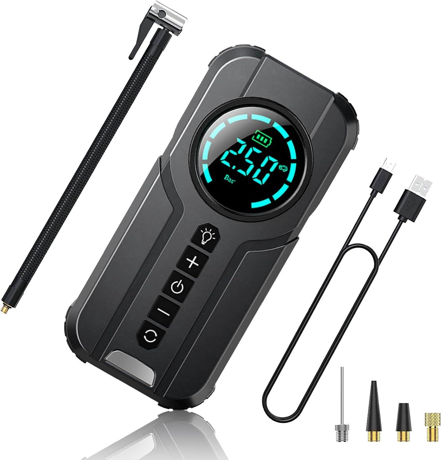 PKSHICORE Portable Air Compressor | 150PSI Cordless Tire Inflator