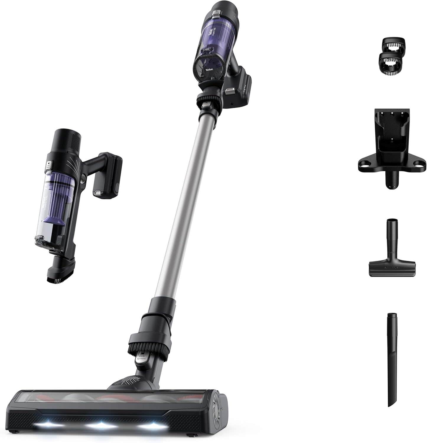 Tefal X-PERT 7.60, Handstick Vacuum Cleaner, 140W, 0.44L, 45min, Ultra-Lightweight - TY6A35EG