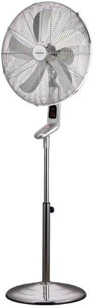 SOKANY Stand Fan with Remote Control, 18 Inch, Silver - SK-19063