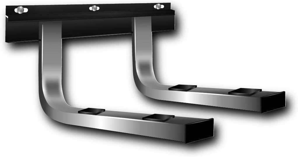 asvendo ETI BZ-50 Smart Wall Mount Microwave/Oven Bracket - Silver, Electronic Switch, Push Button Actuator, OFF-NONE-ON Operation