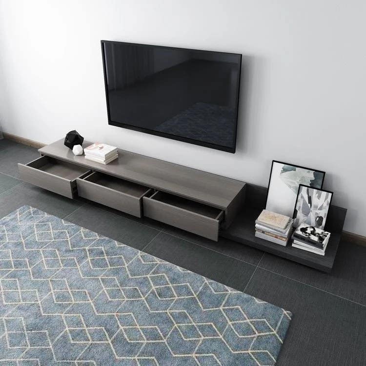 TV Table | Grey & Black | 240 x 40 x 40 | TV88