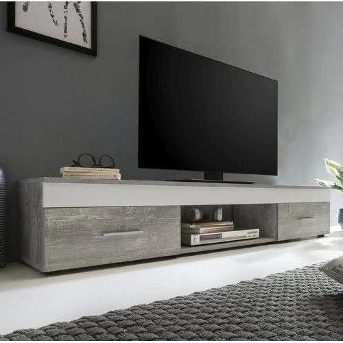 TV Table | Grey & White | 160 x 40 x 40 | TV75