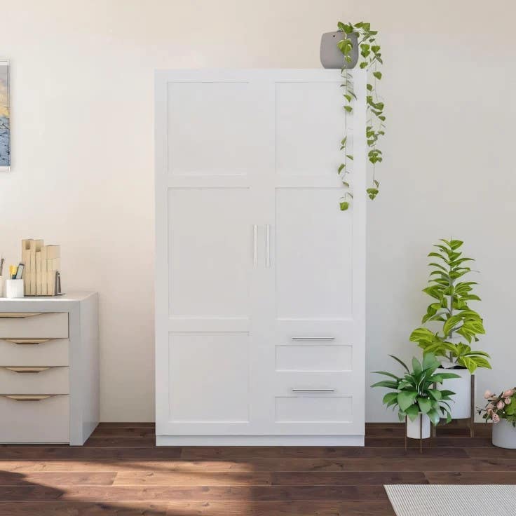 Wardrobe | White | 100 x 50 x 200 | WD44