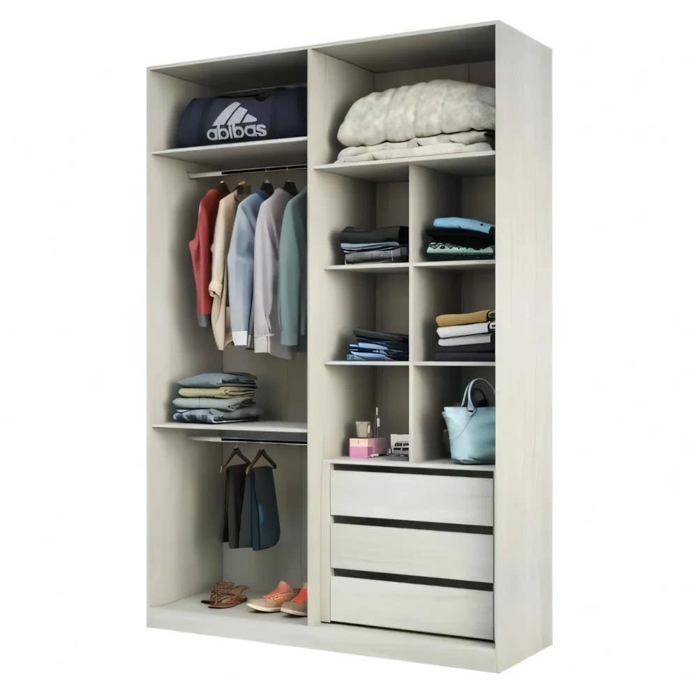 Wardrobe | White | 160 x 50 x 200 | WD50