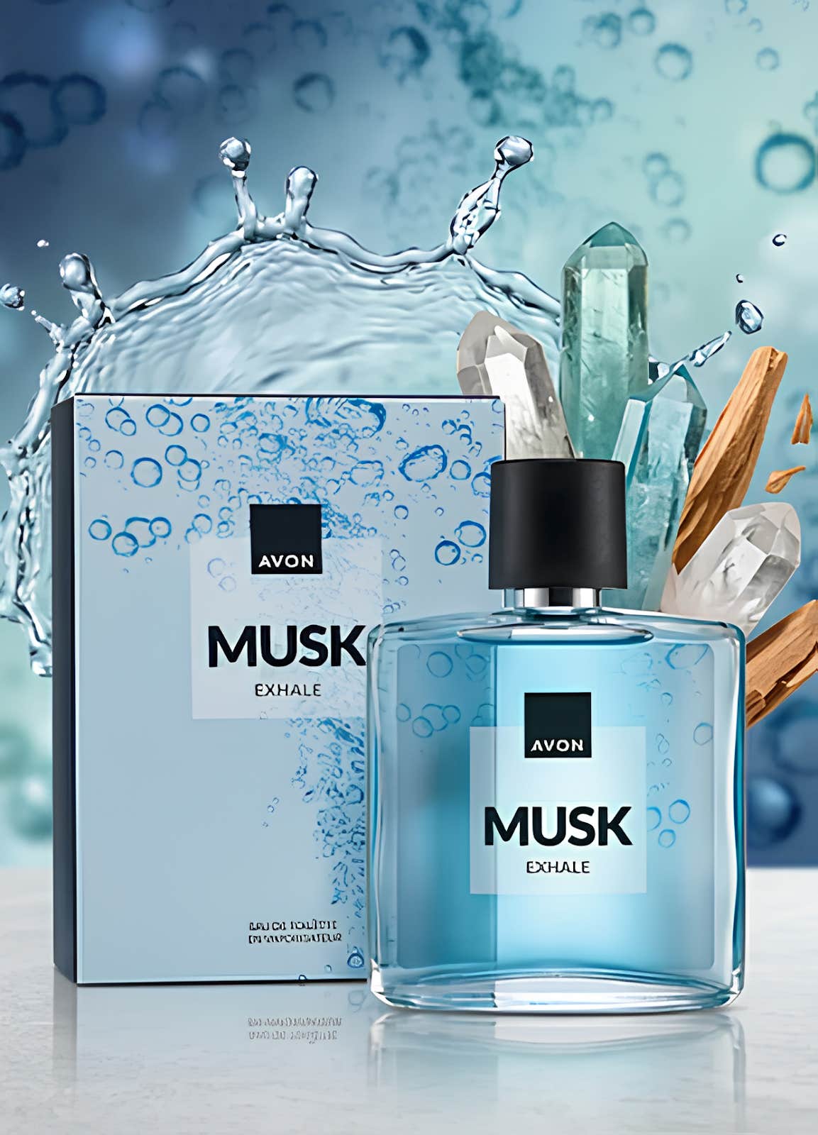 Avon Musk Exhale - EDT- For Men- 75 ml