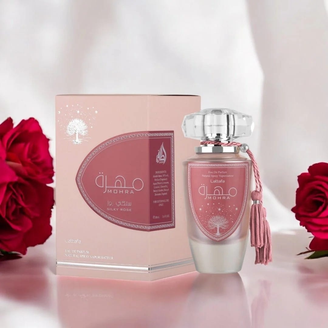 Lattafa Mohra Silky Rose For Women Eau De Parfum - 100ml