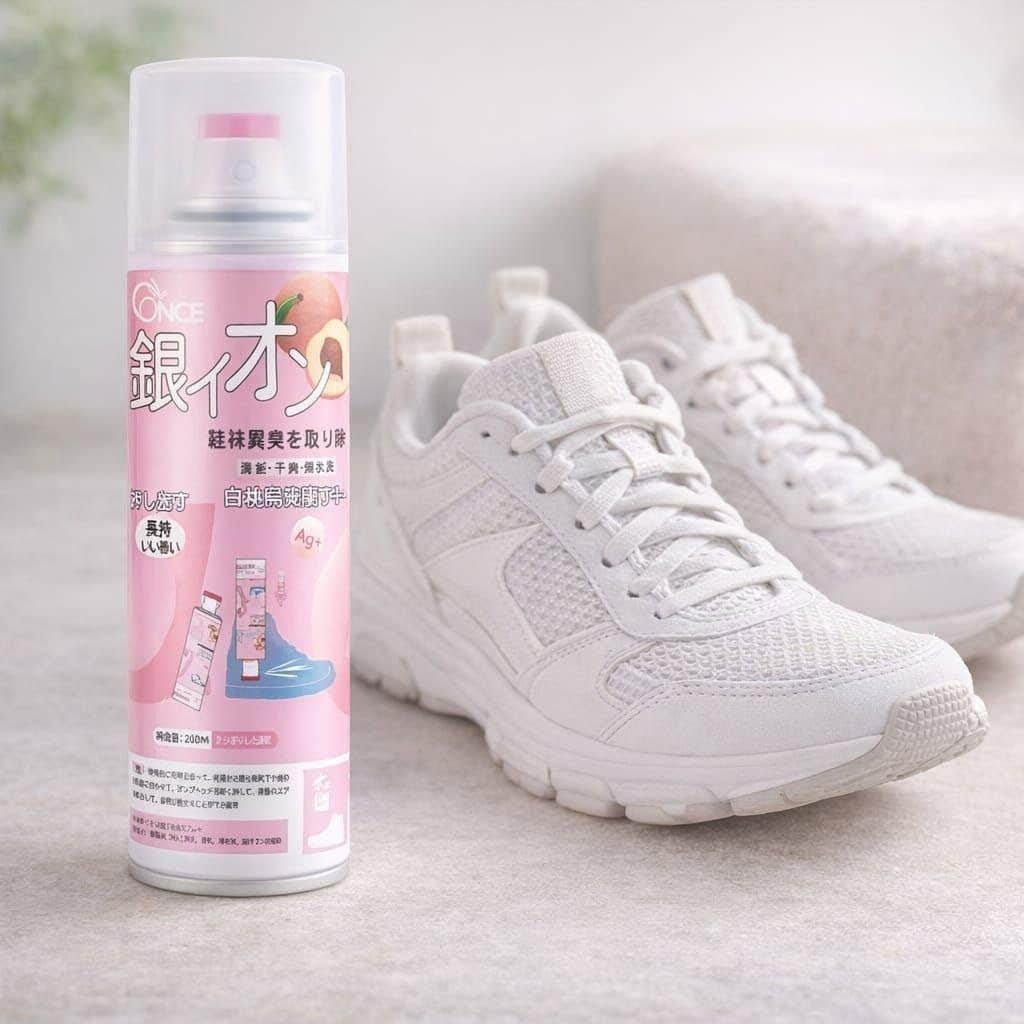 Generic Shoe & Foot Odor Eliminator 260 ml - Peach Scent - Medical Shoe & Foot Freshener