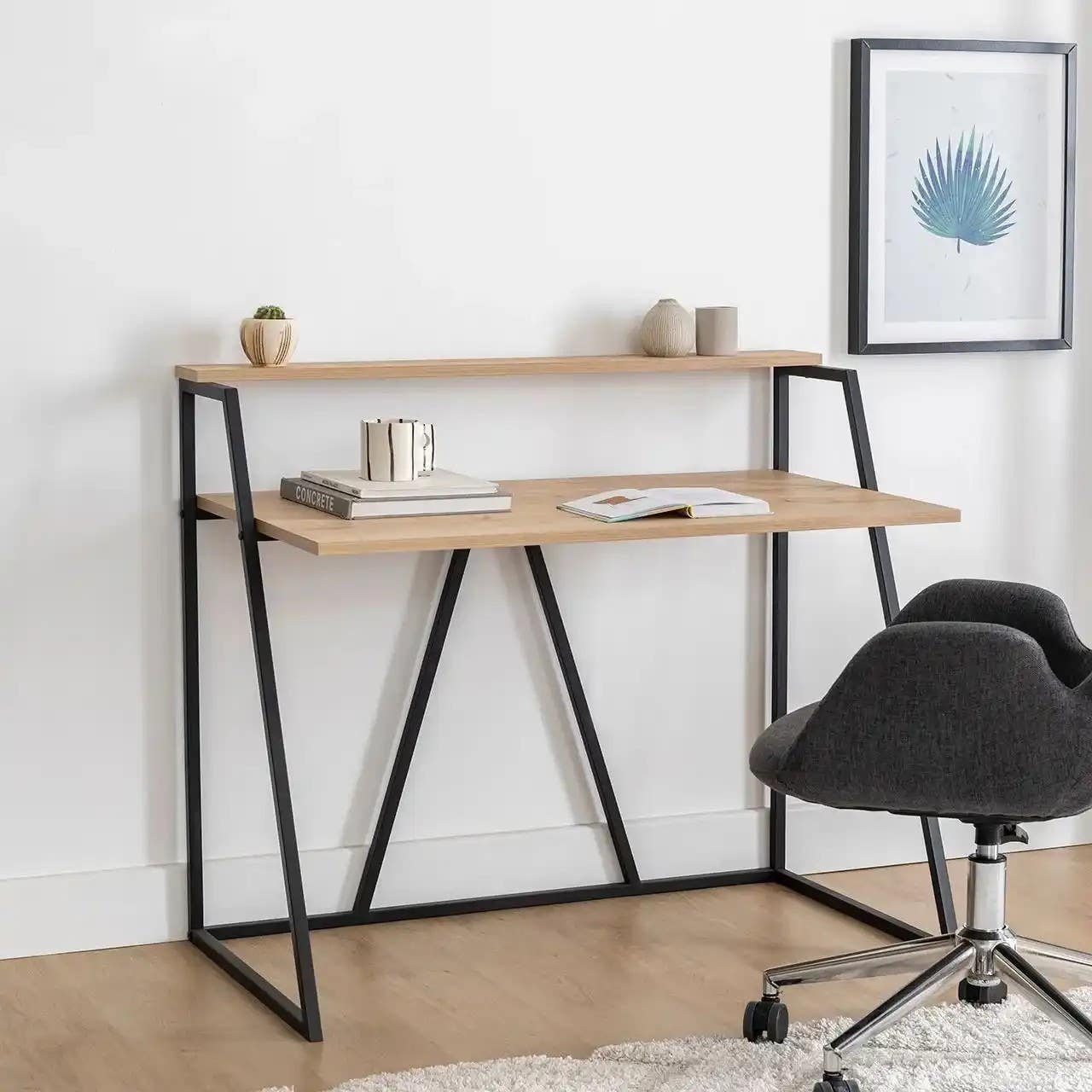Noah Metal Desk with MDF Top 105*60 DSK10898277