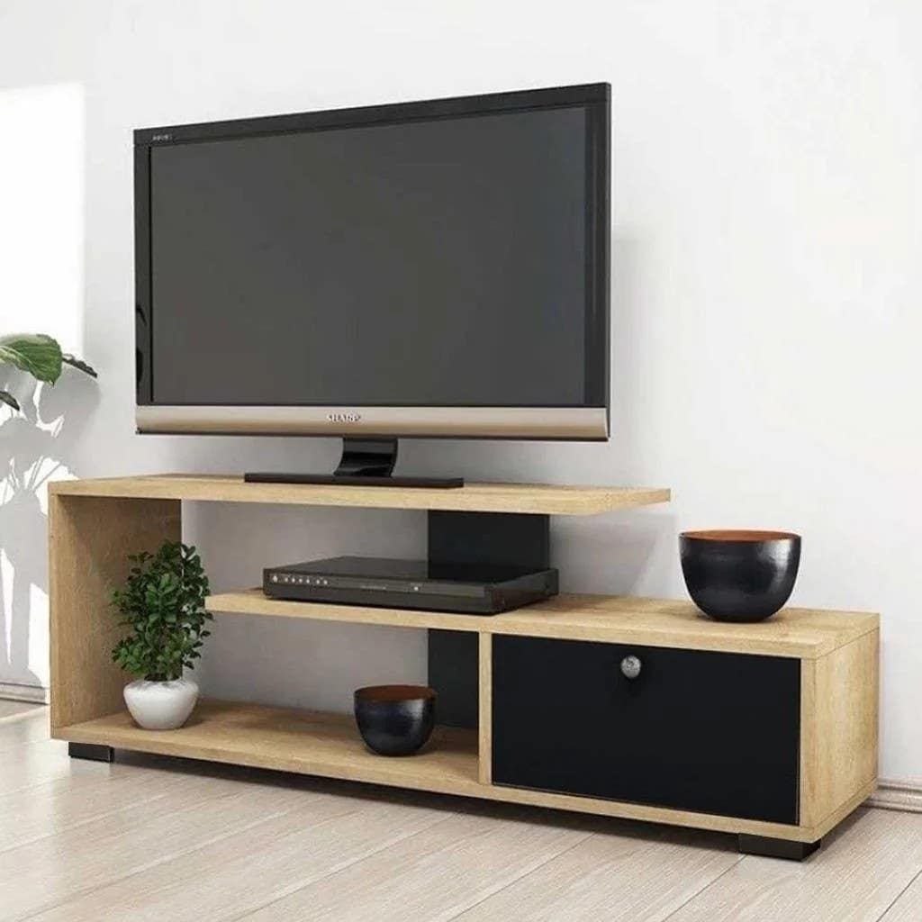 Modern MDF TV Table - 120x30x40cm - Stylish Home Furniture