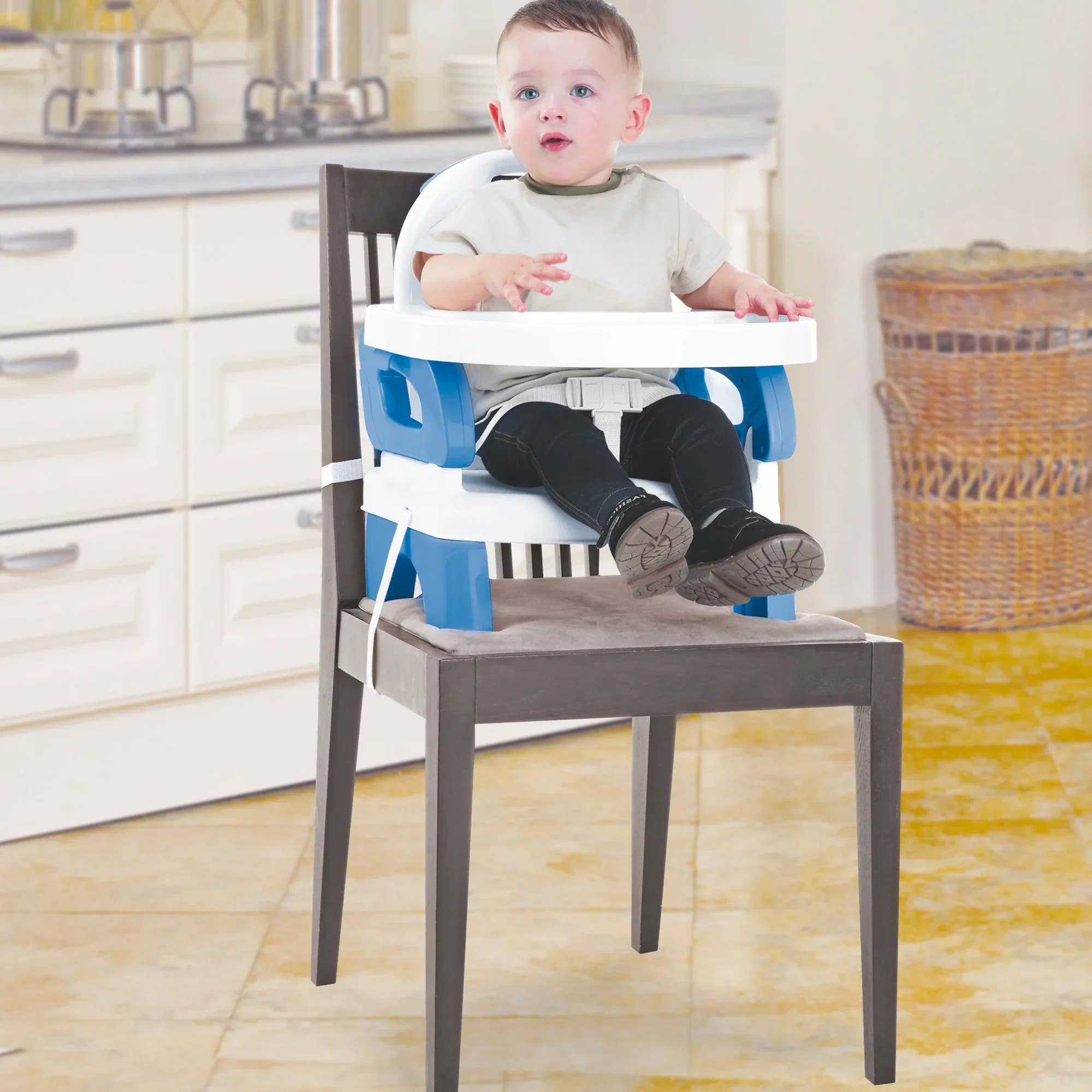 Mastela Foldable High Chair for Safe Baby Feeding