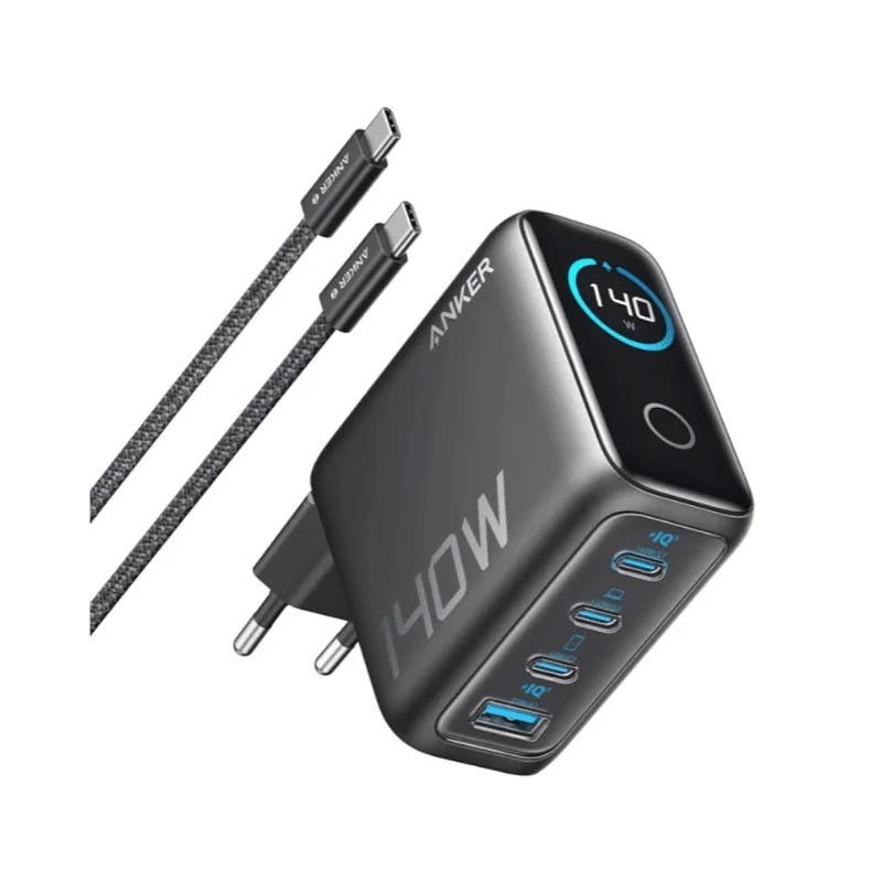 Anker 140W 4-Port PD 3.1 USB-C Charger - Gray