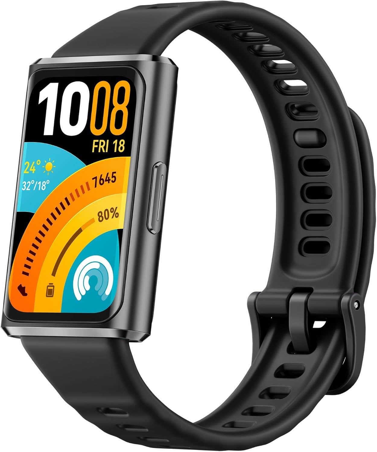 Huawei Band 11 Pro Smartwatch, 1.62" Display, Black - Sleep Tracking, Heart Rate Analysis, GPS, SpO2, 5ATM, Bluetooth 6