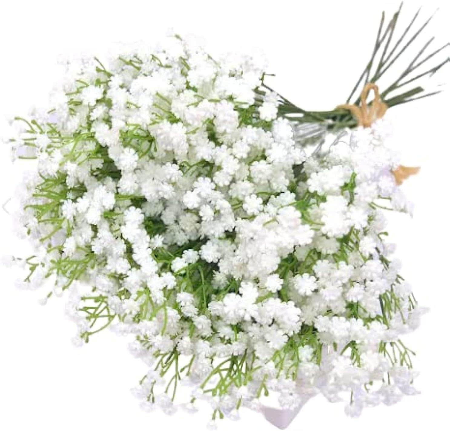 Generic Baby Flower White Bouquet, 1 Count, Classic Style, Artificial Flower Bouquet