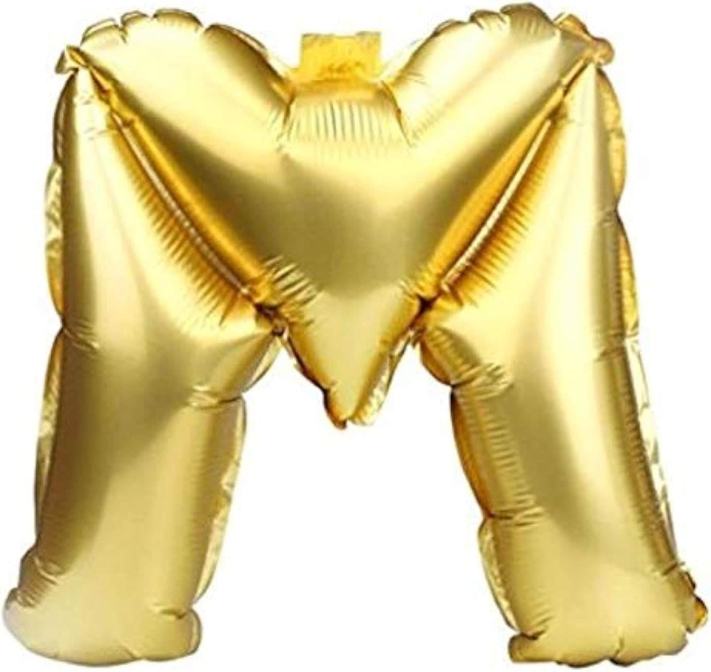 Gold Foil Letter Balloon 16-Inch for Party, Birthday, Wedding