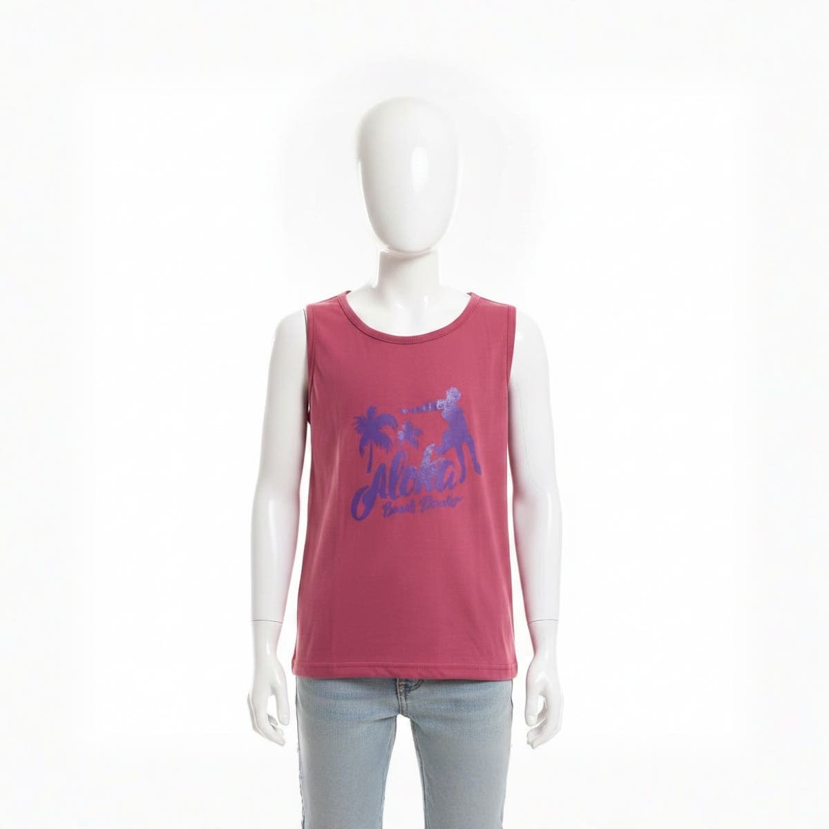 CAESAR Boys Cotton Sleeveless Tank Top - Active Sports Wear