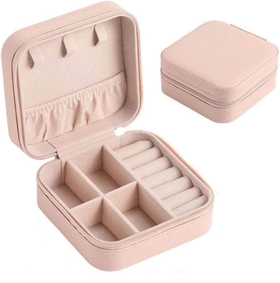 Small Jewelry Travel case, Jewelry Travel Organizer, Jewelry Organizer, Jewelry Boxes, Jewelry Organizer Travel, Portable Jewelry Box, Jewelry Holder Travel, Jewelry Organizer For Woman