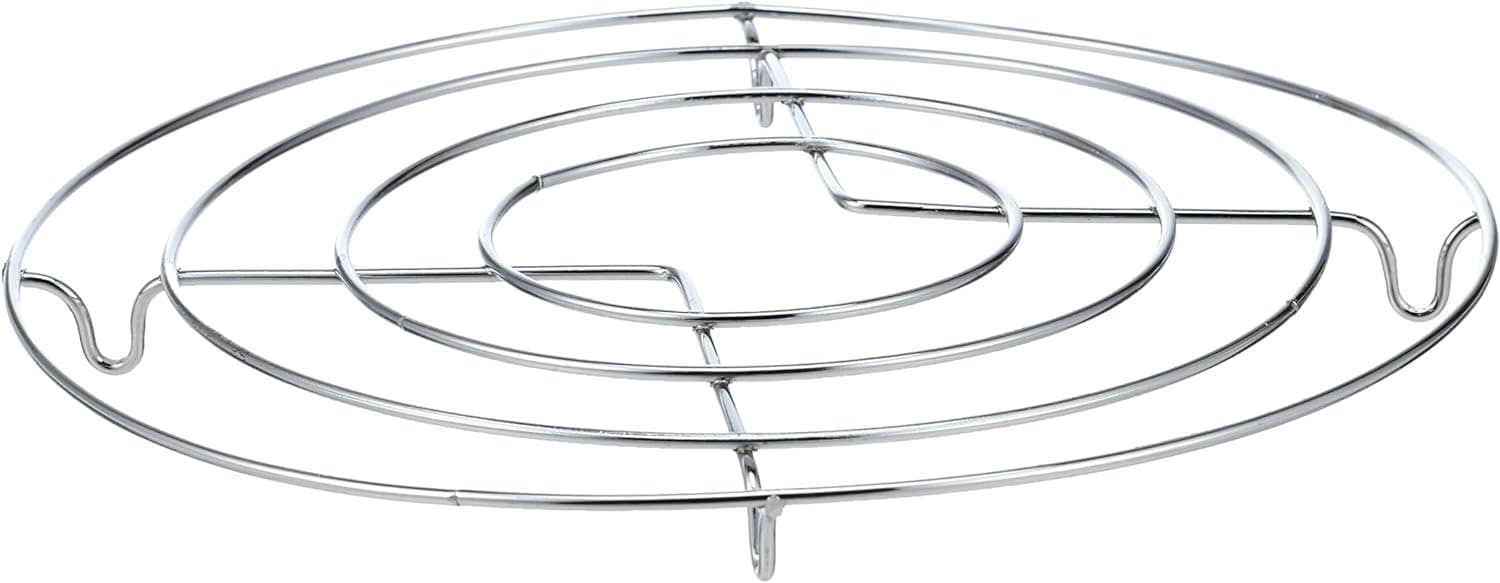 Stainless Steel Silver Hot Pad Heating Holder - 17 CM