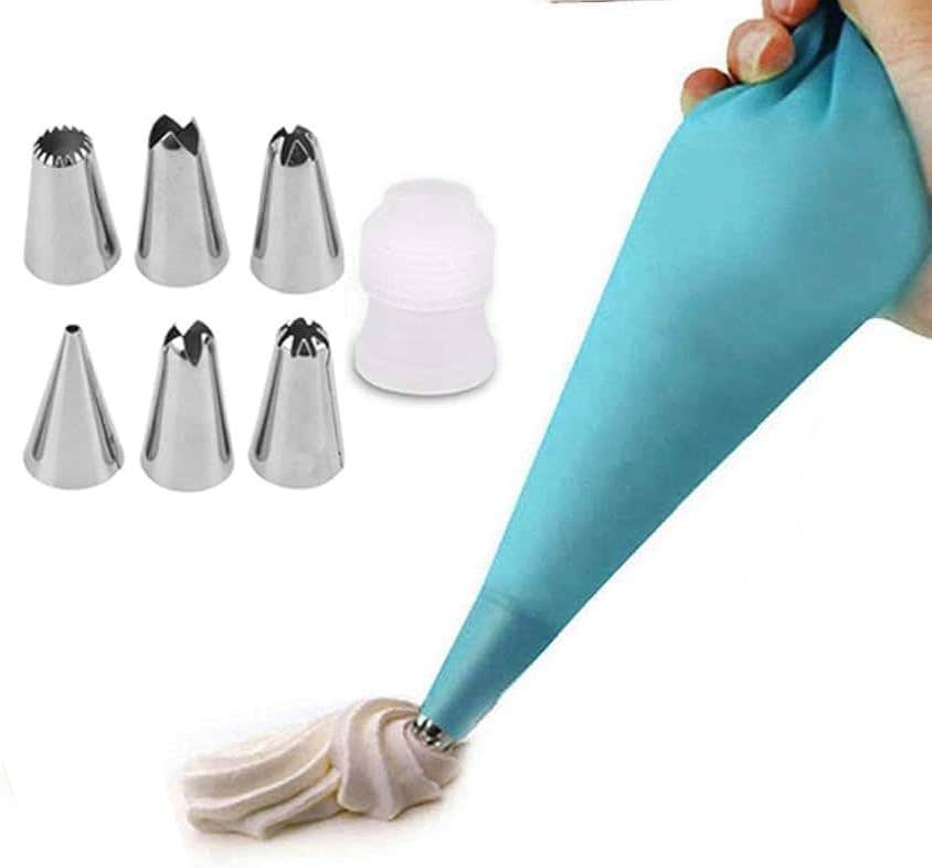 "Professional Cake Decorating Funnel Set with 24 Tips & Organizer Box"