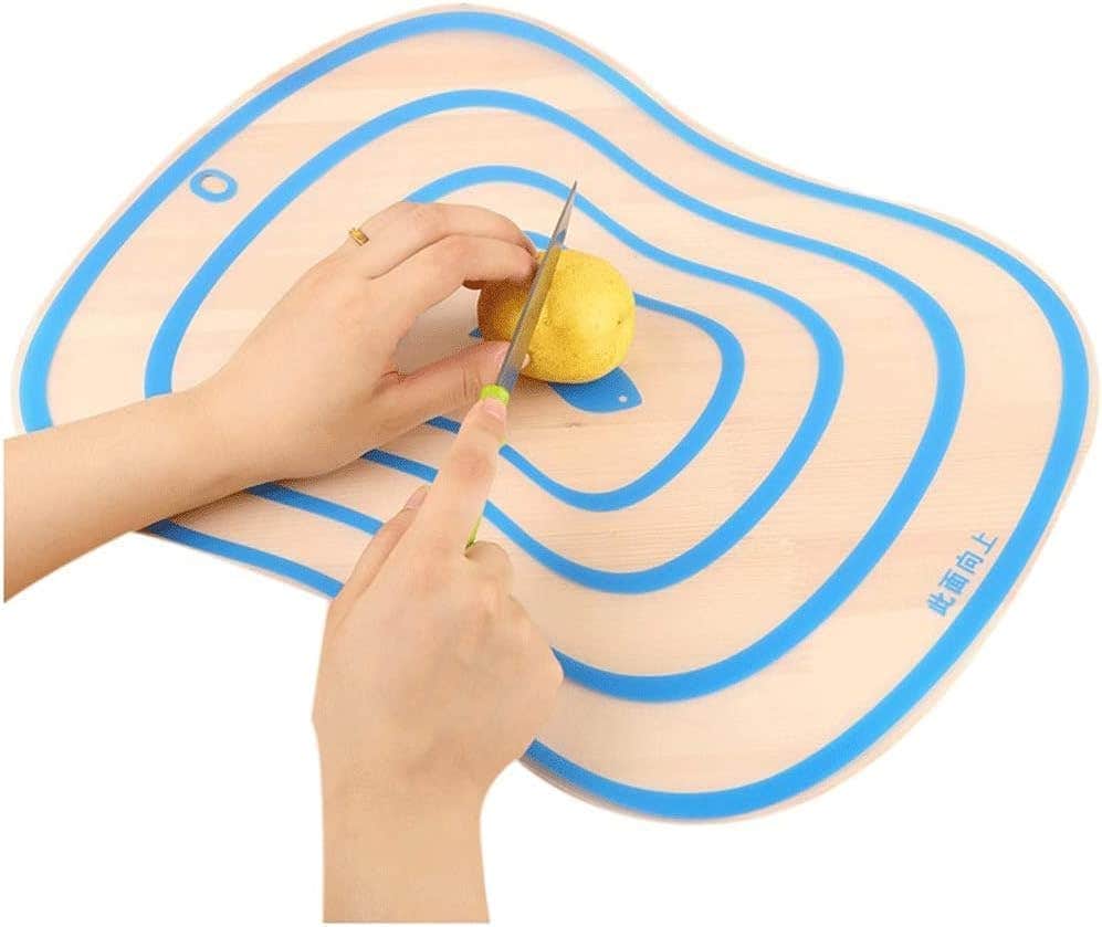Color-Coded Flexible Silicone Cutting Board Set - 4 Pieces