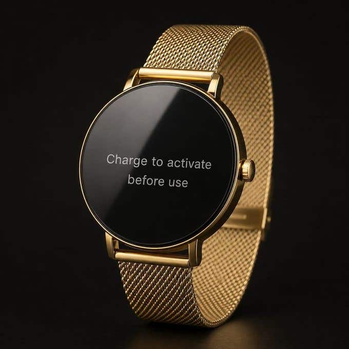 Green Smart Watch Rose Gold (Model GE-L32)