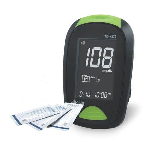 URITE Glucose Meter + 50 Test Strips